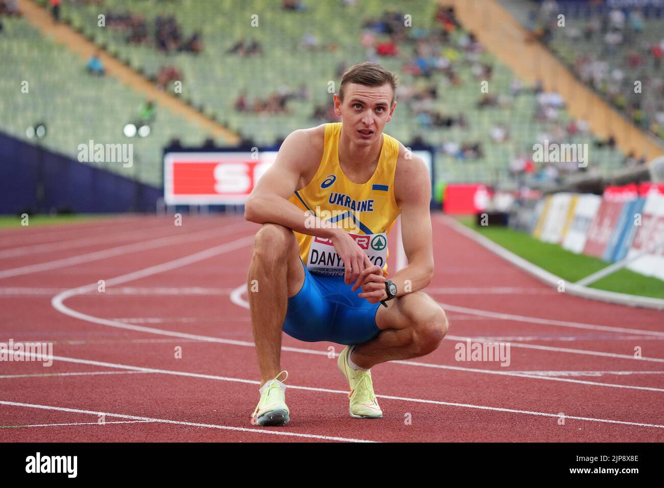 Munich, Germany. 15th Aug, 2022. Athletics European Championship, Men