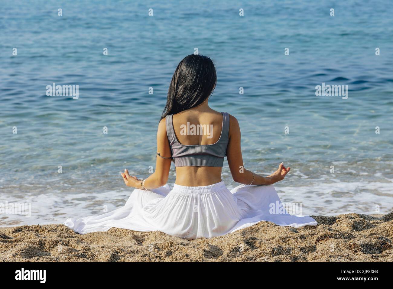 wellness & relax, beach, relaxation, outdoor yoga, spa treatment, wellness, wellness & relaxs, beaches, seaside, relax Stock Photo