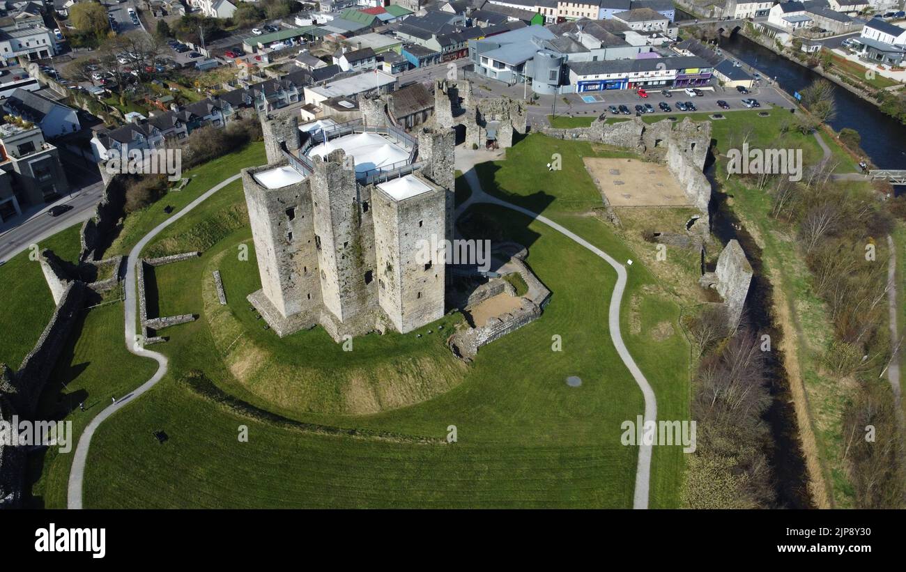 Trim castle ireland aerial hires stock photography and images Alamy