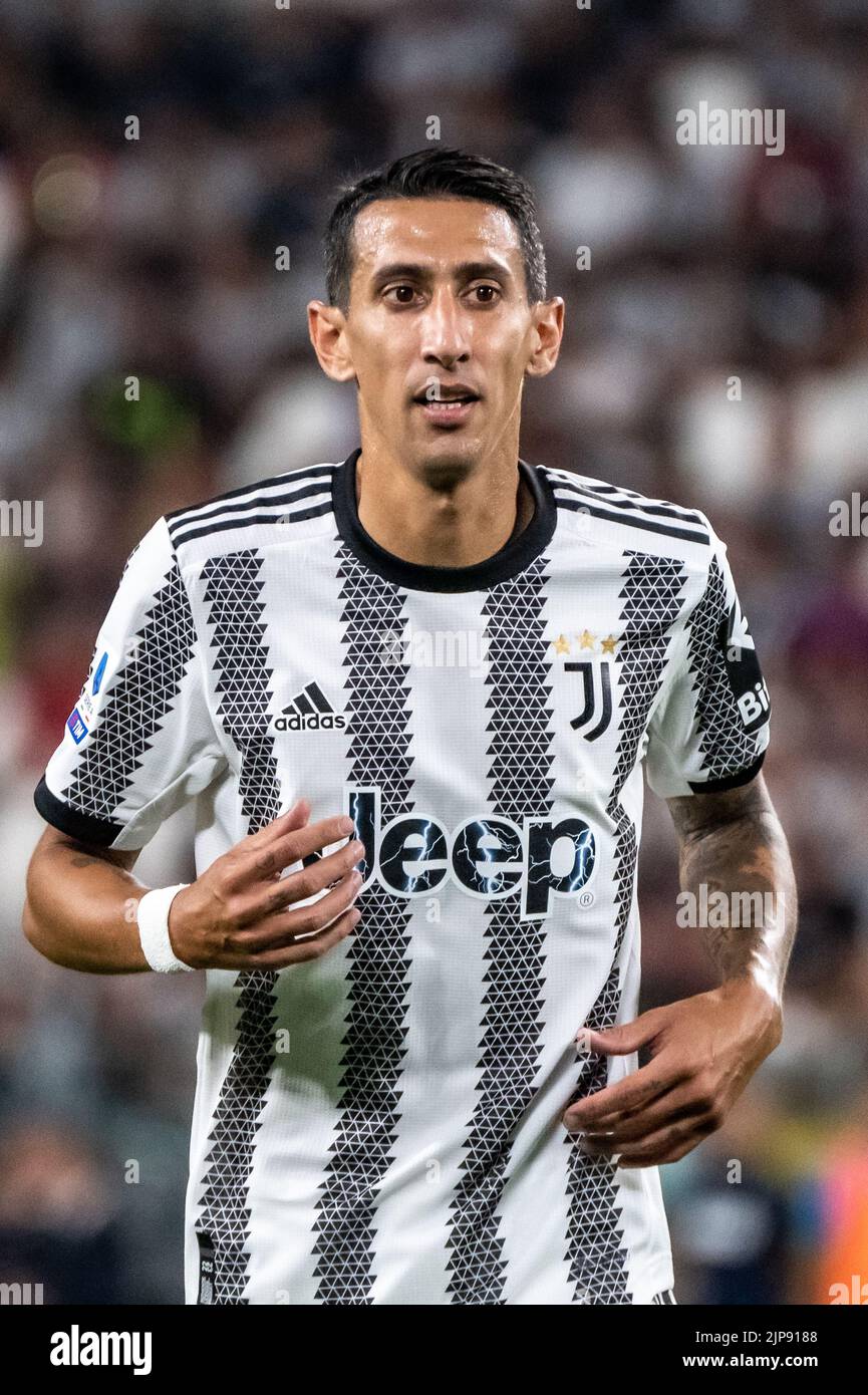 Angel Di Maria Juventus Fc Controls Editorial Stock Photo - Stock Image