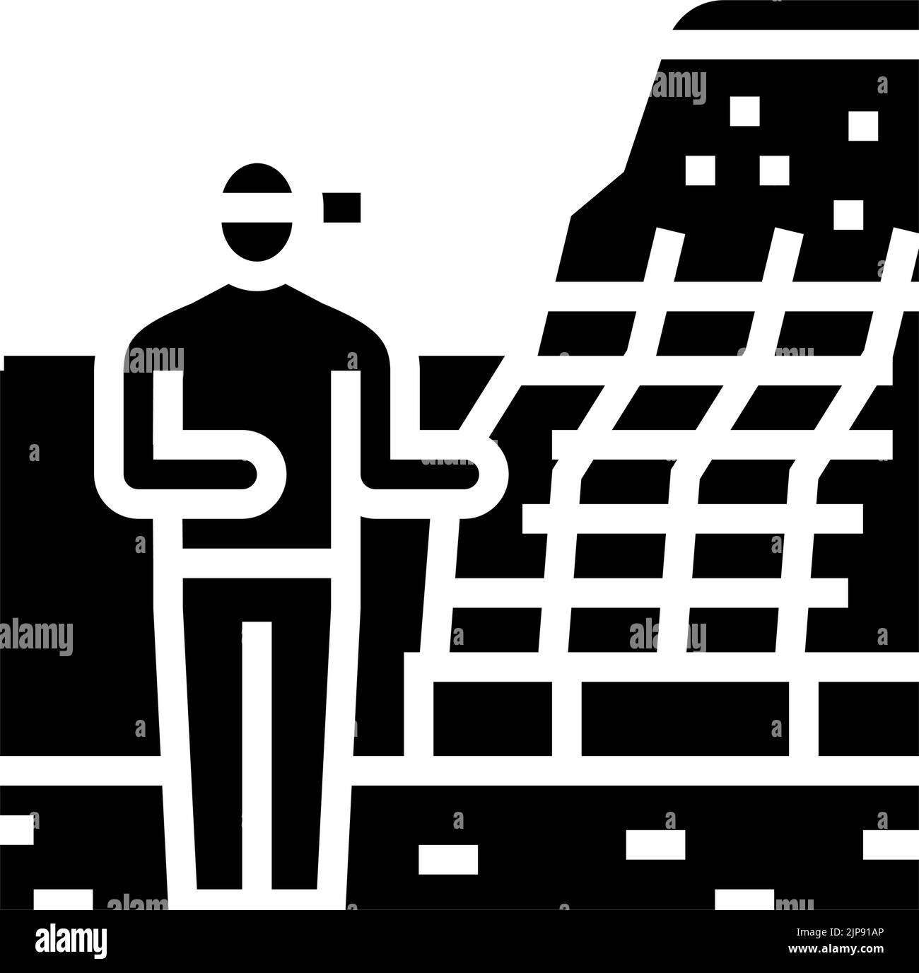 Retaining wall garden Stock Vector Images - Alamy