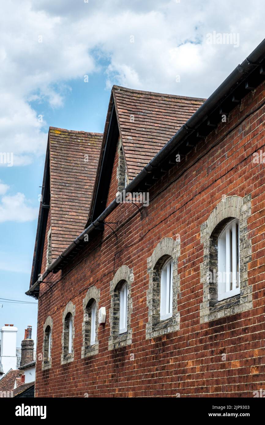 Dorking, Surrey Hills, London UK, August 14 2022, Traditional Town