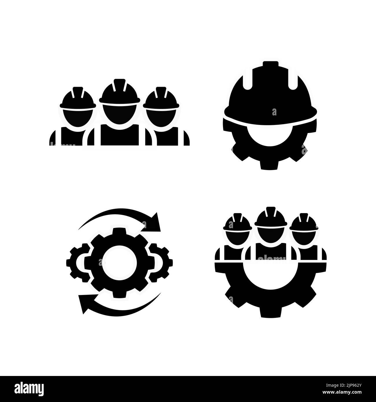 Builder man icon hi-res stock photography and images - Alamy