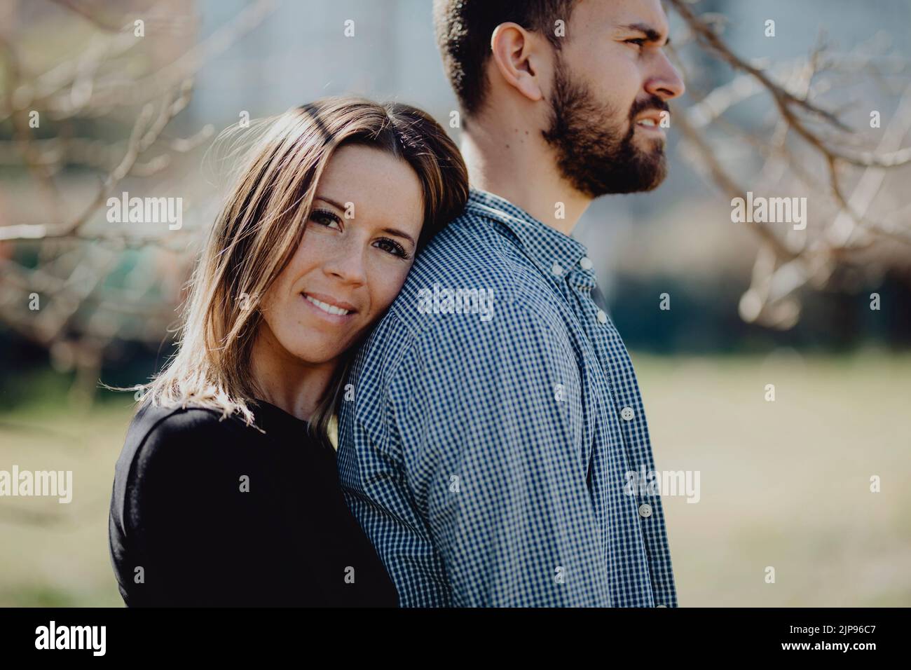 couple, bonding, familiarity, pairs, familiarities Stock Photo