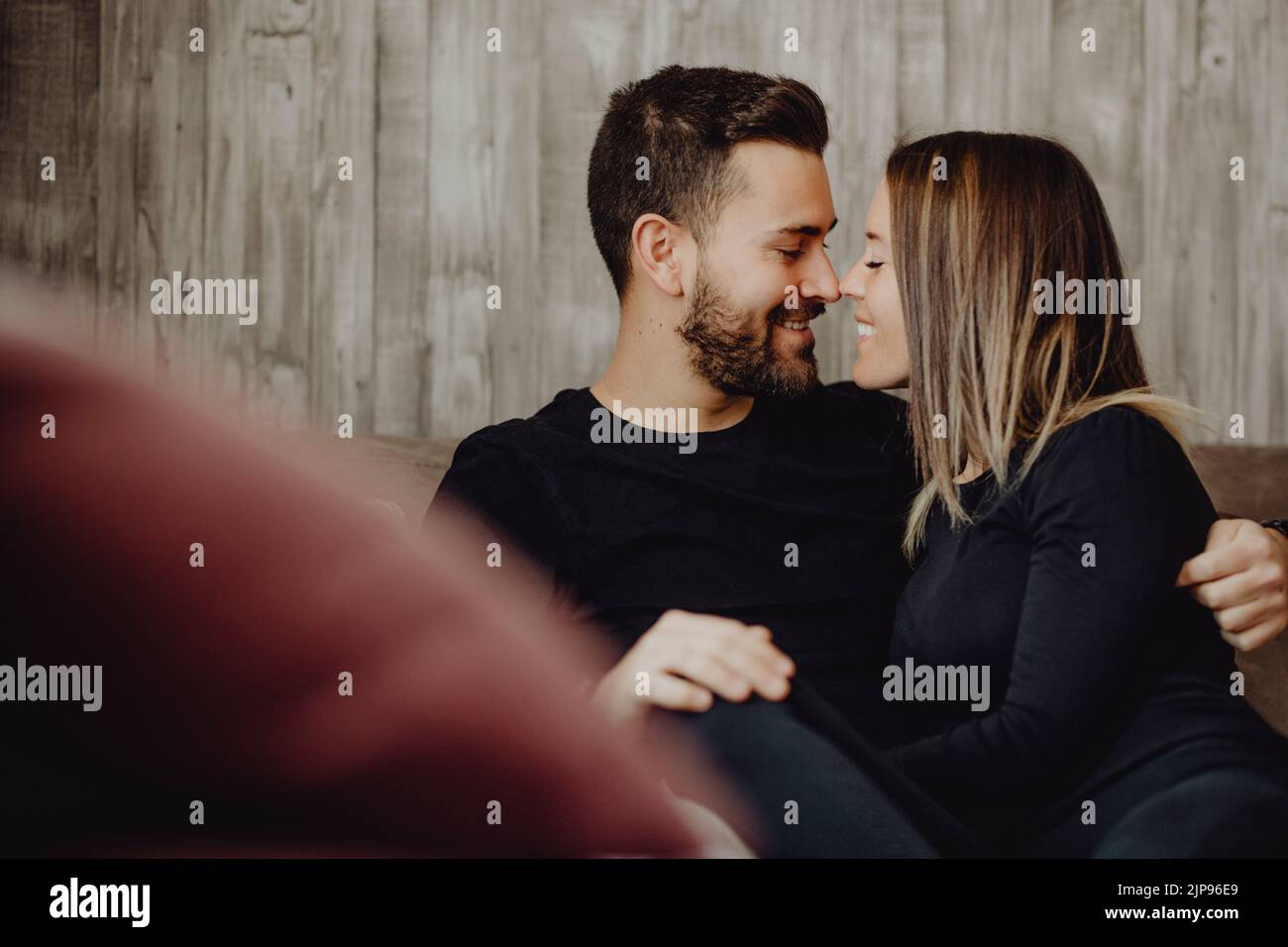 couple, bonding, looking at each other, pairs Stock Photo