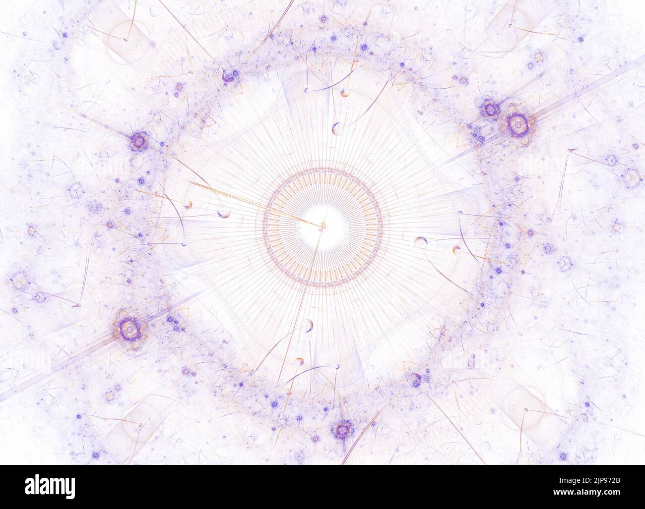 Lacy colorful clockwork pattern. Digital fractal art design. Abstract ...