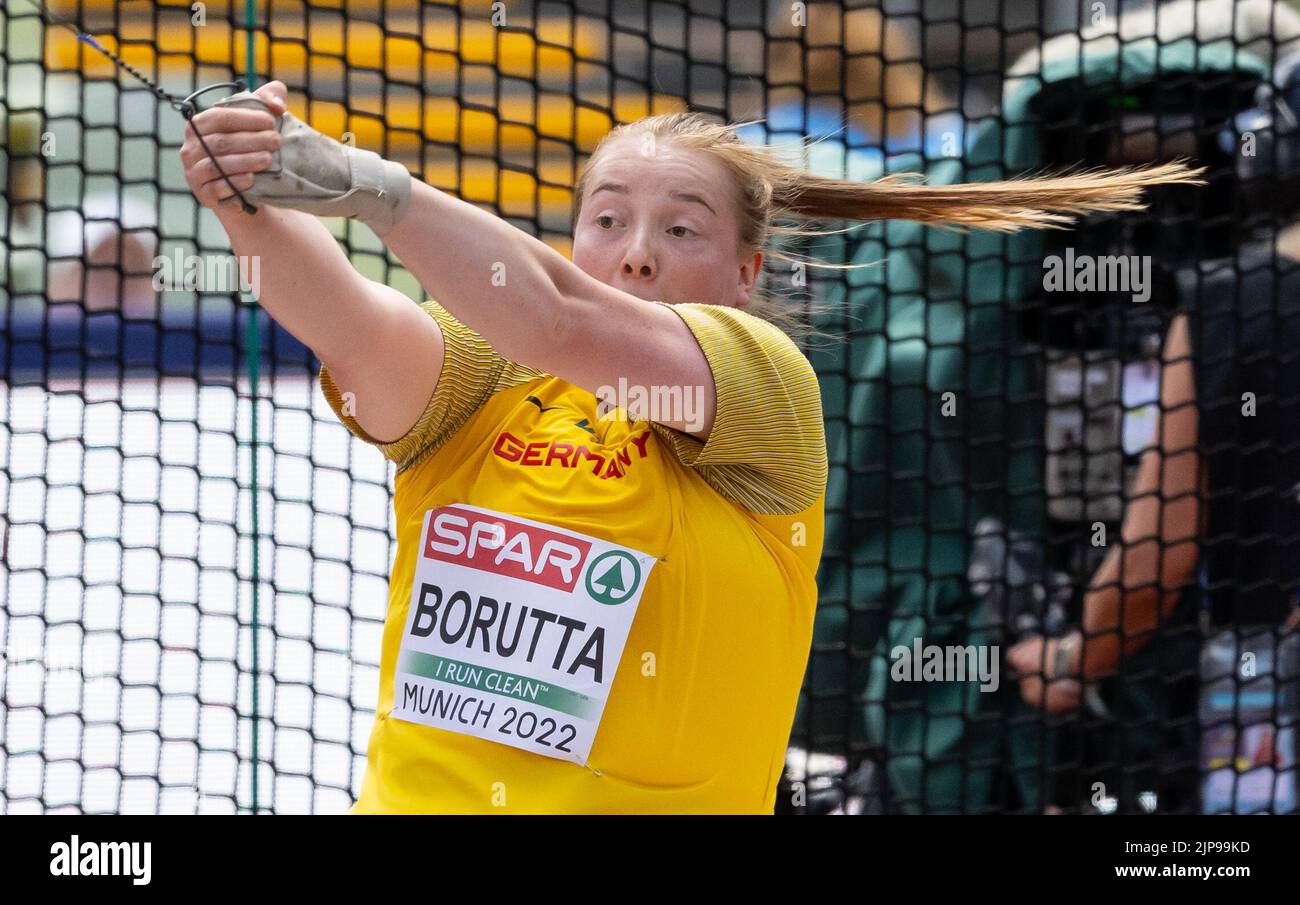 Munich, Germany. 16th Aug, 2022. European Championships, European