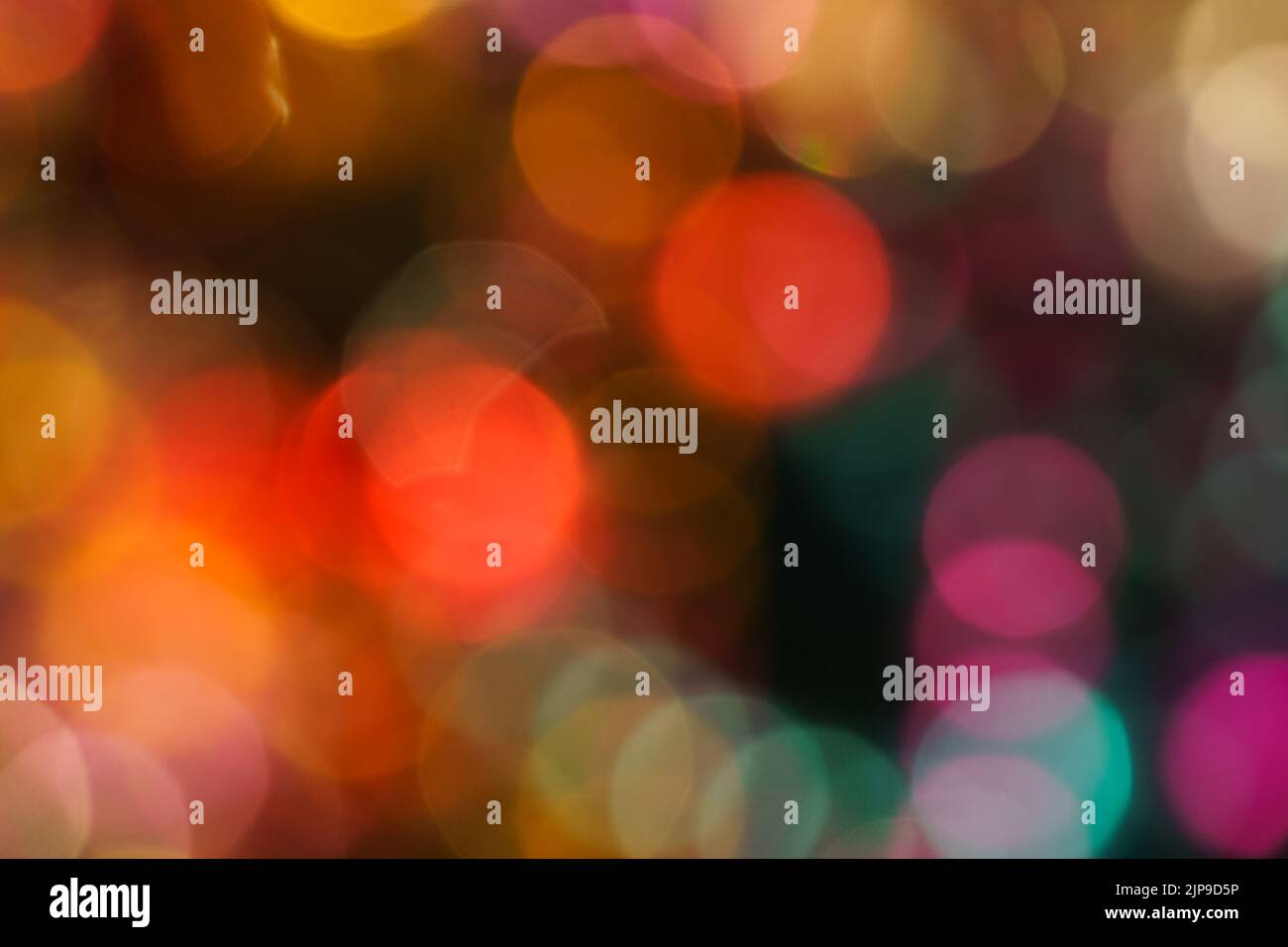 Round colorful bokeh hi-res stock photography and images - Alamy
