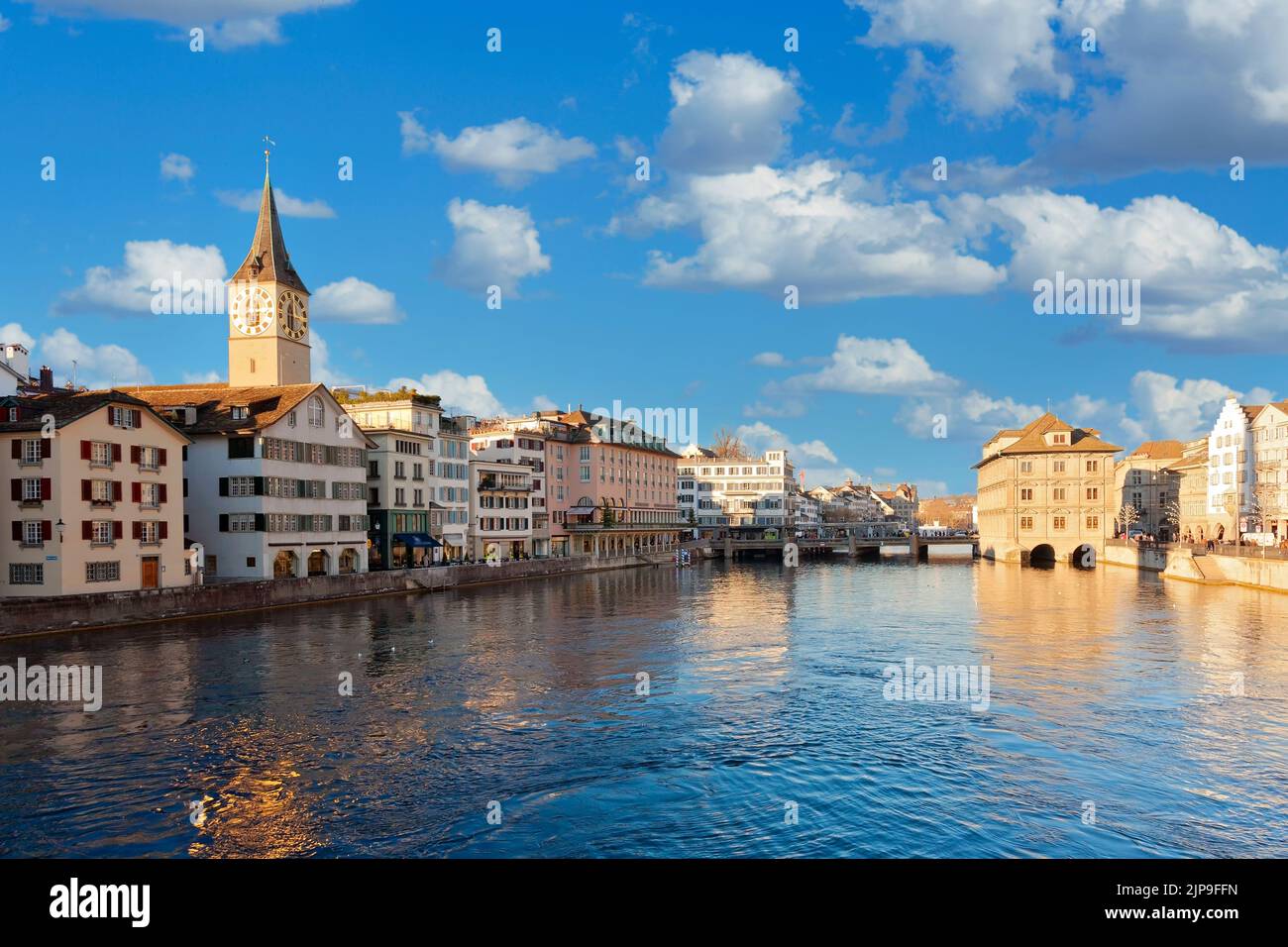Zurich city at Lake Zurich, Switzerland Stock Photo Alamy
