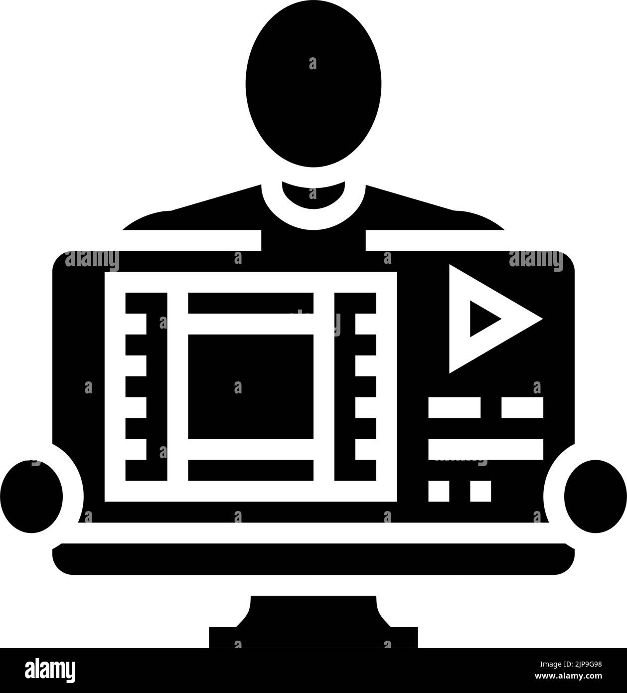 Digital news editor Black and White Stock Photos & Images - Alamy