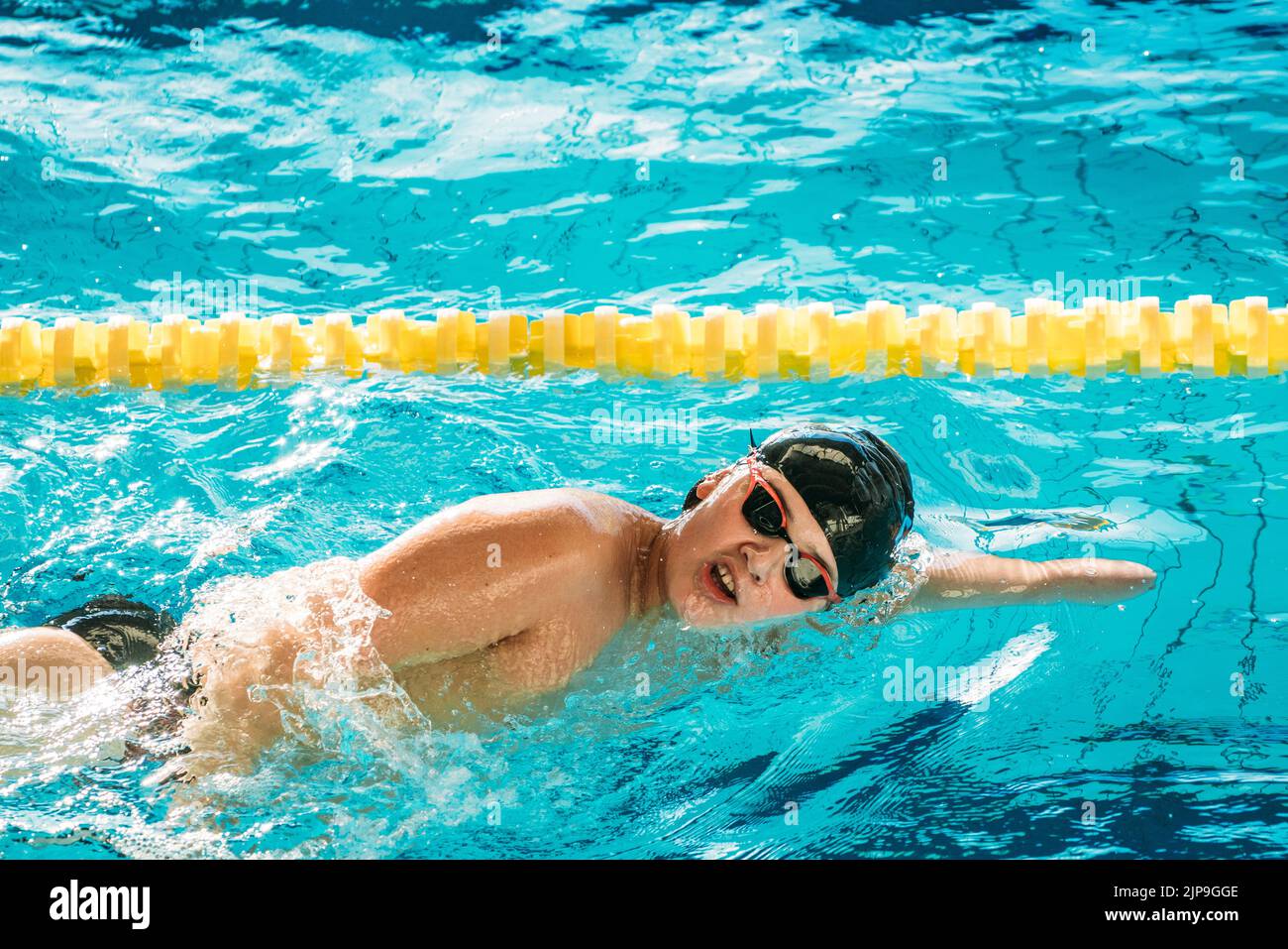 swim, sportsman, disabled sports, paralympic, schwimmmütze, swimmer