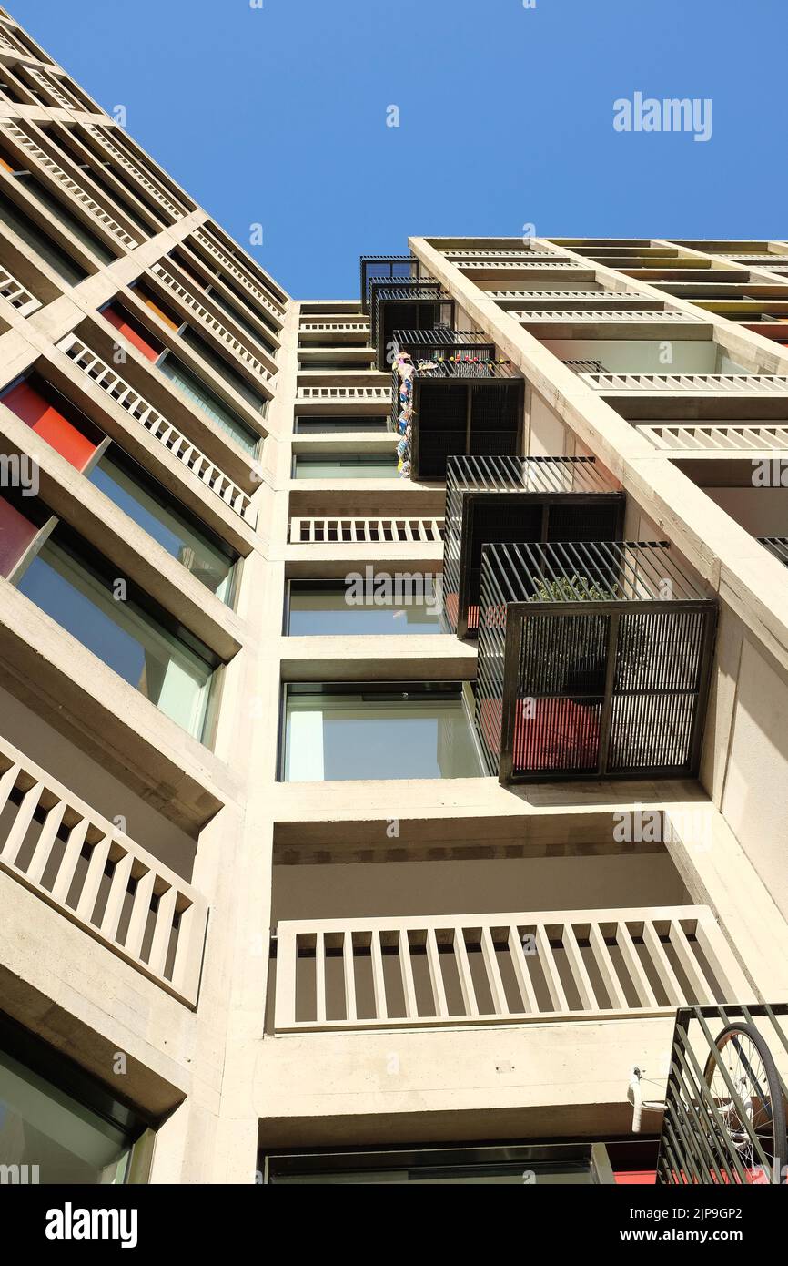 Park Hill Flats, Mid Century Living Stock Photo Alamy