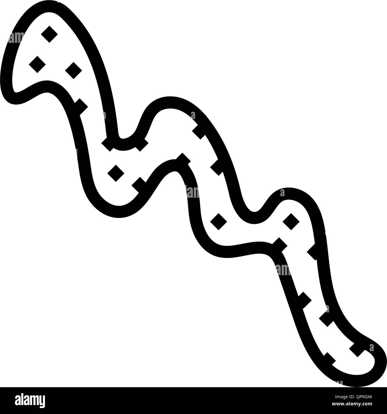 splash mustard sauce food line icon vector illustration Stock Vector