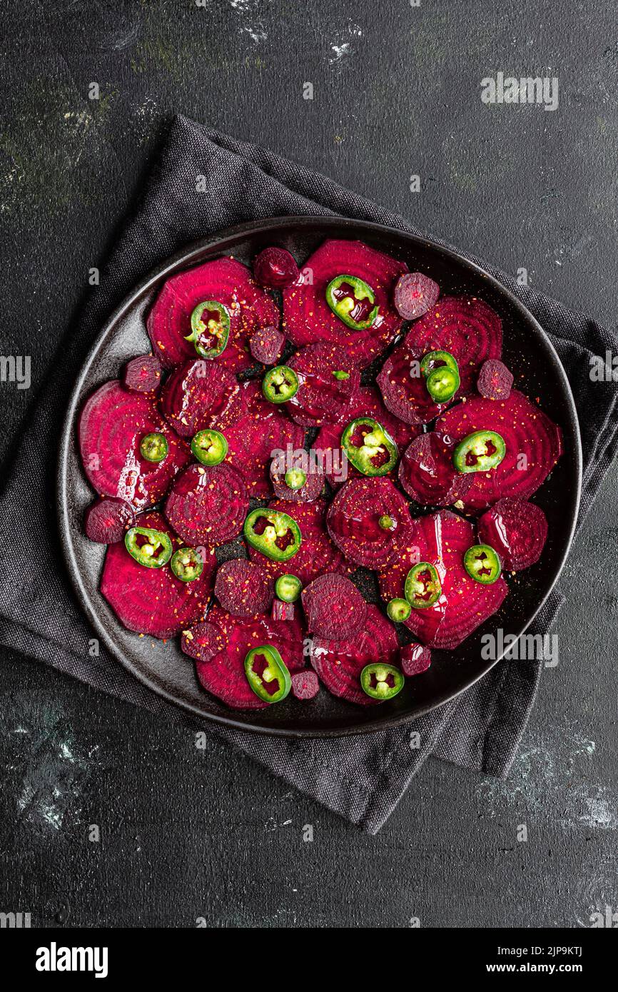 Rote bete carpaccio hi-res stock photography and images - Alamy