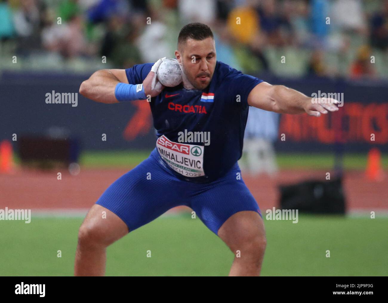 Munich, Germany August 15, 2022, Filip Mihaljevic of Croatia Men's