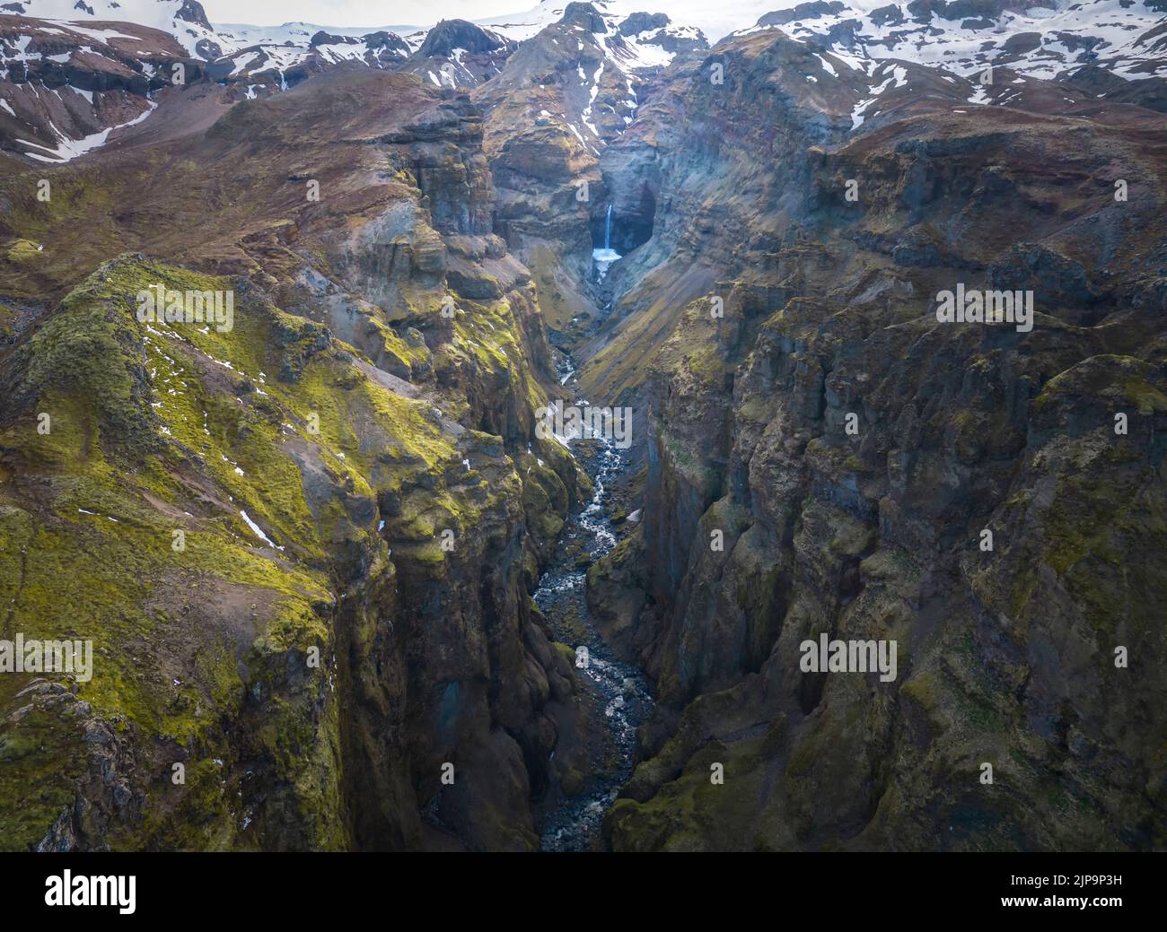 waterfall, cliff, gorge, drohnenflug, cascade, waterfalls, cliffs ...