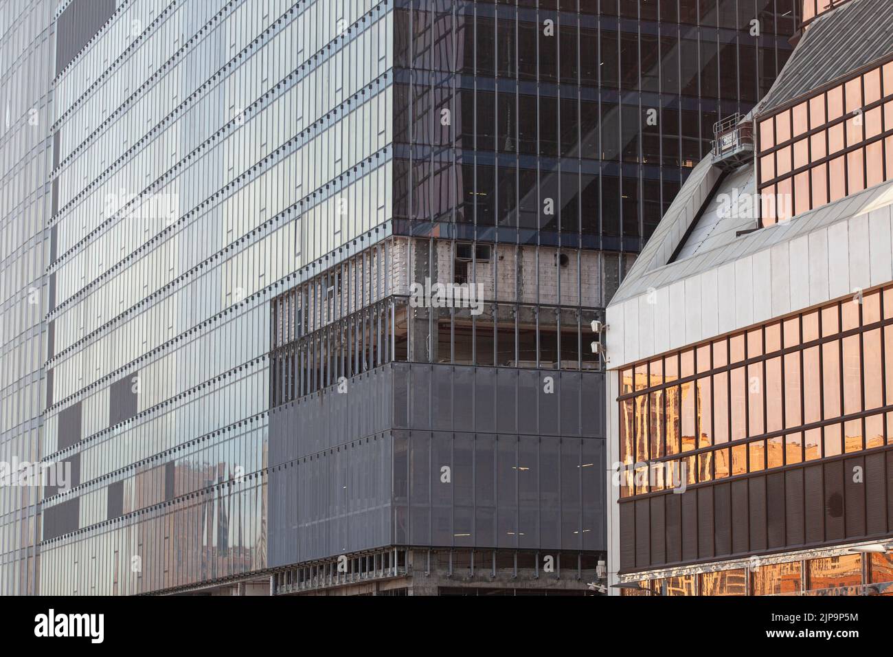 Fragment of a complex of high-rise office buildings Stock Photo - Alamy