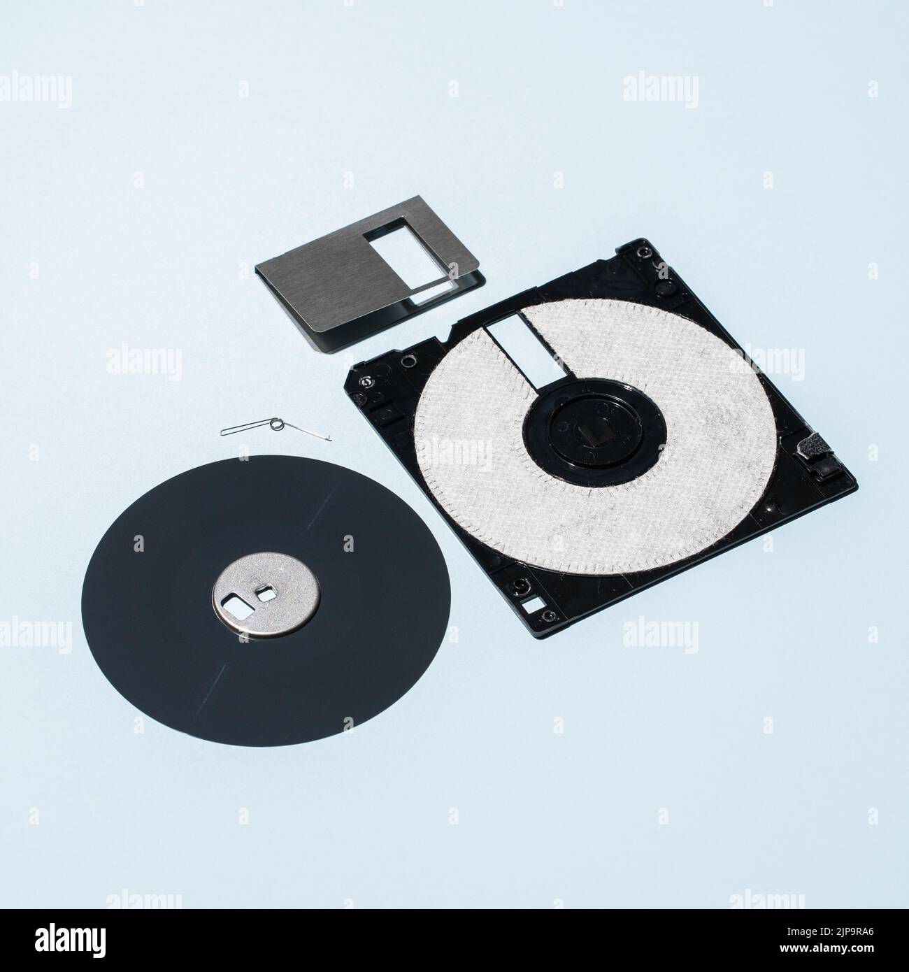 component, floppy disk, part, knolling, components, floppy disks, parts ...