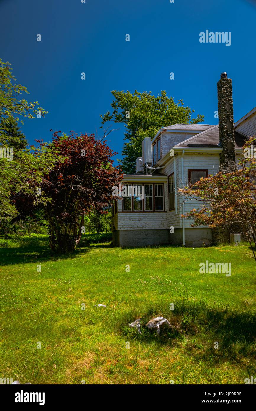 Jack Lynch House on McNabs Island Stock Photo Alamy