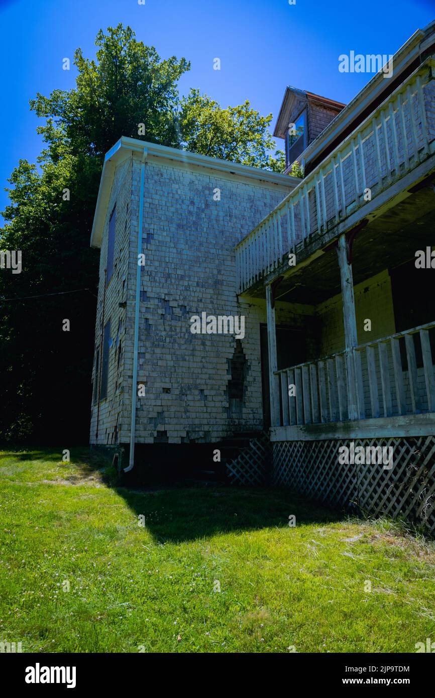 the conrad house on mcnabs island halifax nova scotia canada Stock