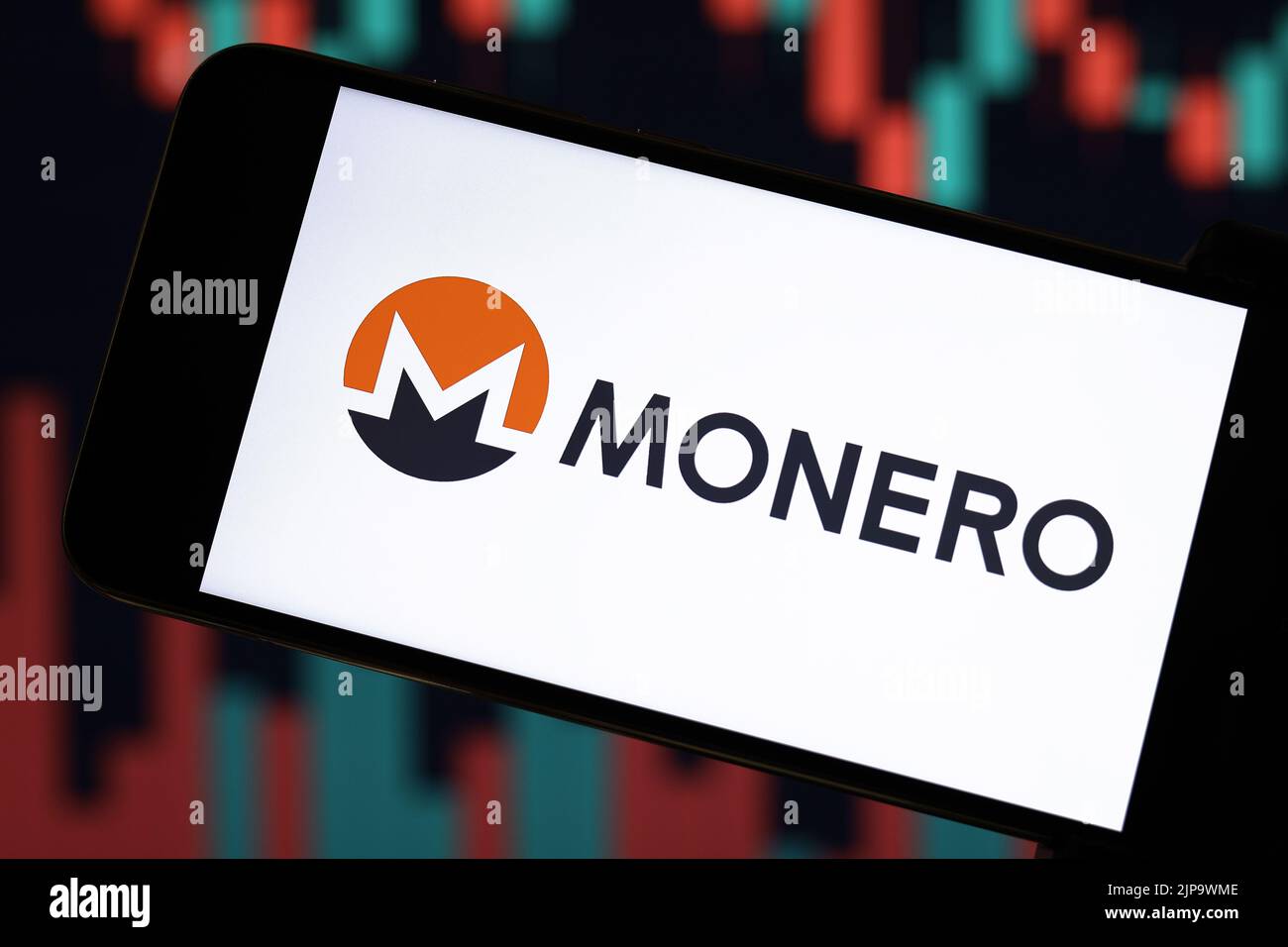 Monero (XMR) editorial. Illustrative photo for news about Monero (XMR) - a  cryptocurrency Stock Photo - Alamy