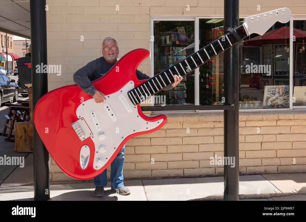 Huge guitar hi-res stock photography and images - Alamy