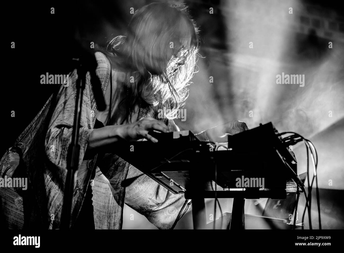 Gwenno performing at the Focus Wales 2022 festival in Wrexham on 5th