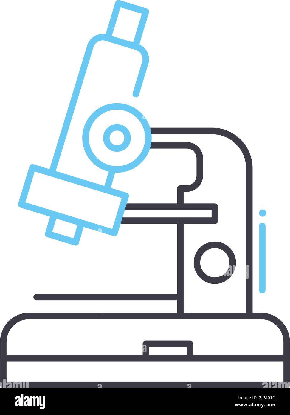 incision line icon, outline symbol, vector illustration, concept sign ...