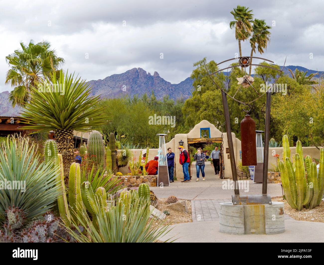 Hotel Hacienda del Sol, Tucson,Arizona, United States,USA Stock Photo