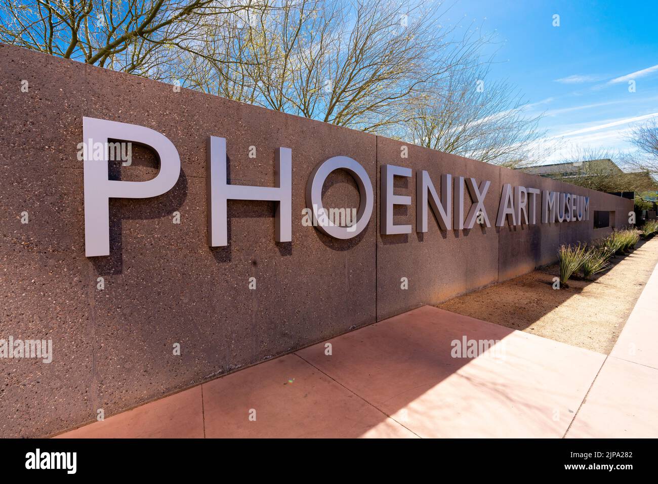Phoenix Art Museum, Phoenix,Arizona,USA Stock Photo Alamy
