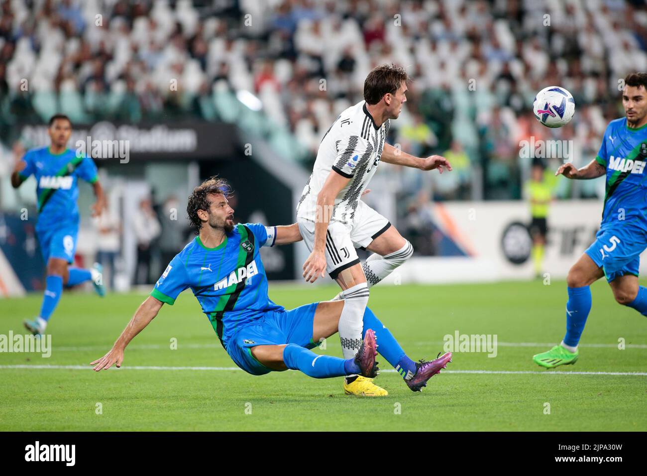 Italian Serie A, Juventus Fc - Ss Sassuolo Stock Photo