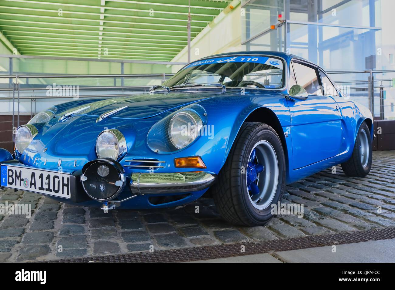 Renault Alpine A110 Berlinette 1300 from the sixties at the oldtimer ...