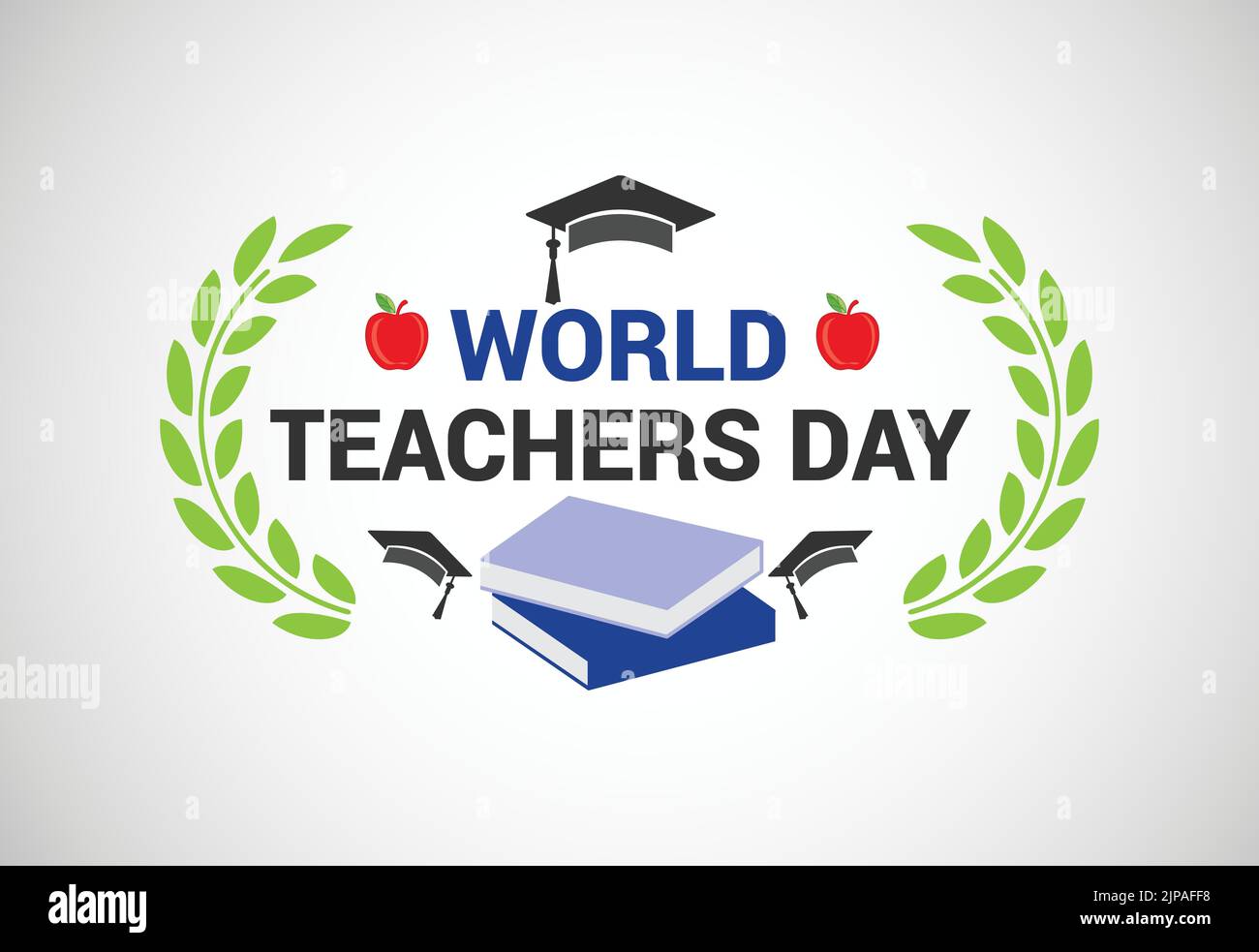 Happy world teachers' day vector illustration for poster, brochure