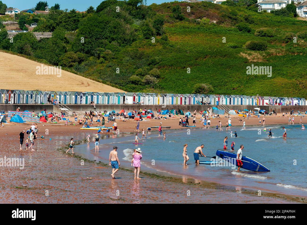 Broadsands Beach, Devon, England, UK, Europe Stock Photo