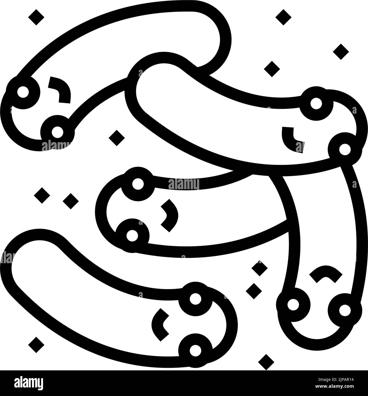 character bacteria virus line icon vector illustration Stock Vector ...