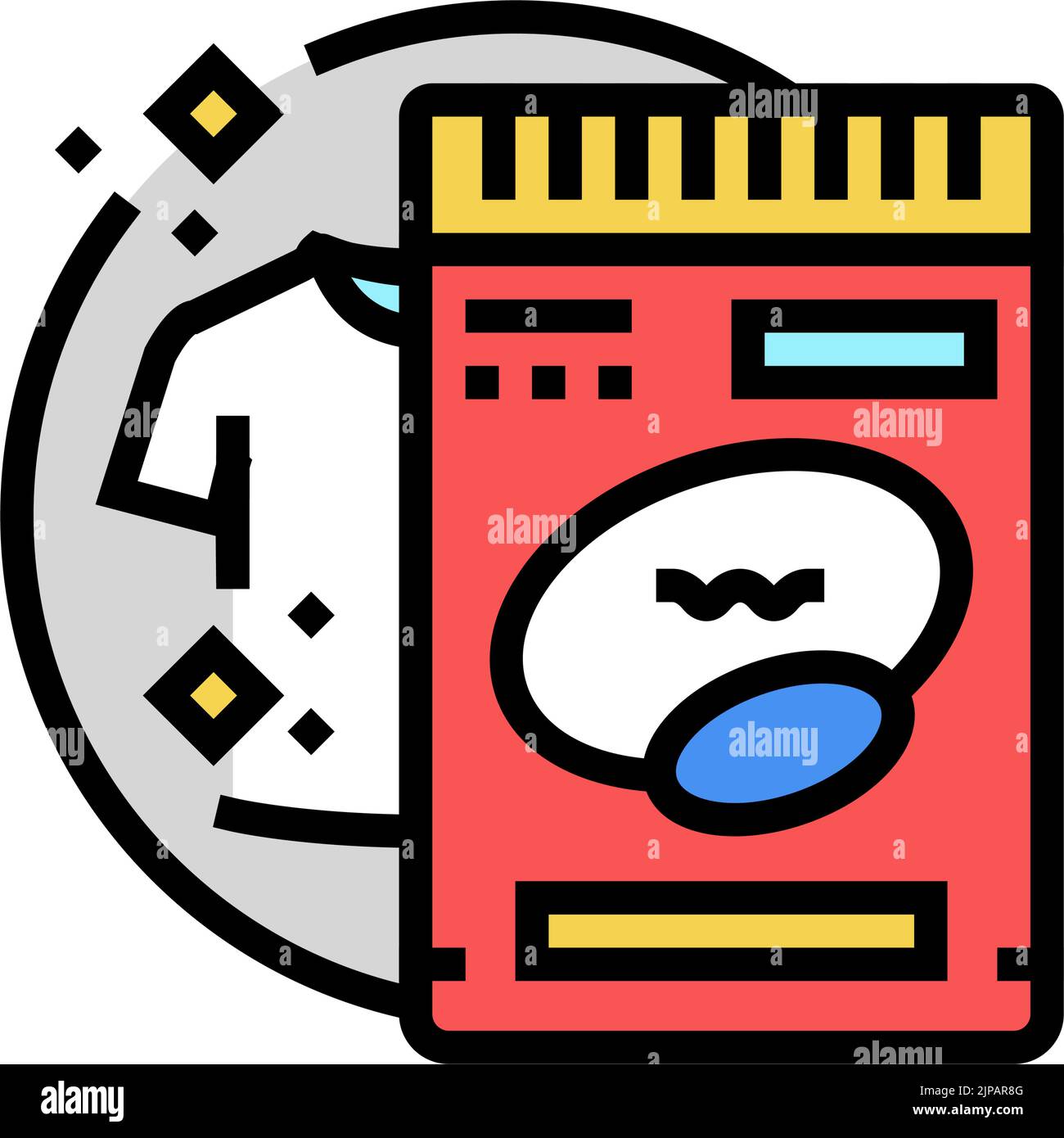 stain remover detergent color icon vector illustration Stock Vector ...