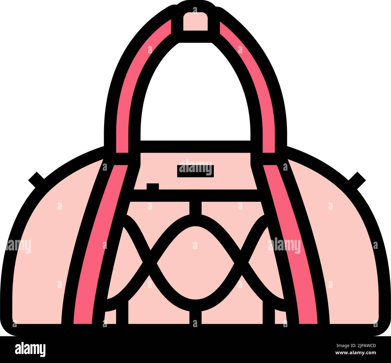 Red gift backpack Stock Vector Images - Alamy