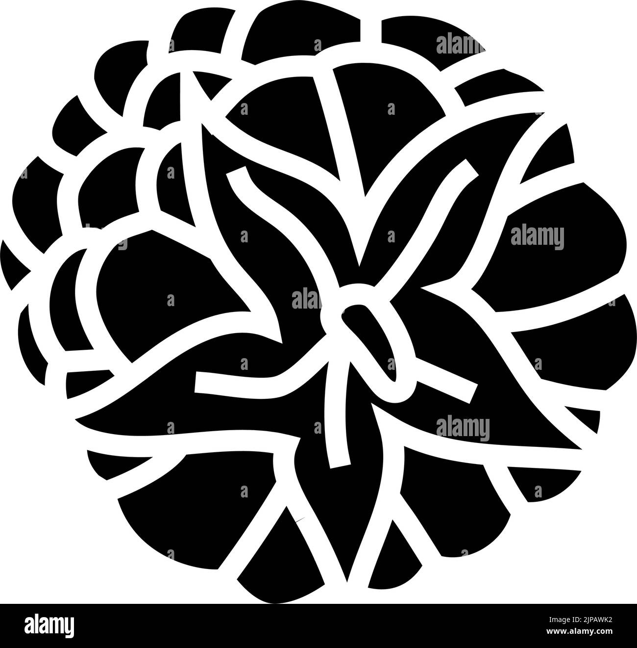 raspberry ripe delicious fruit glyph icon vector illustration Stock ...