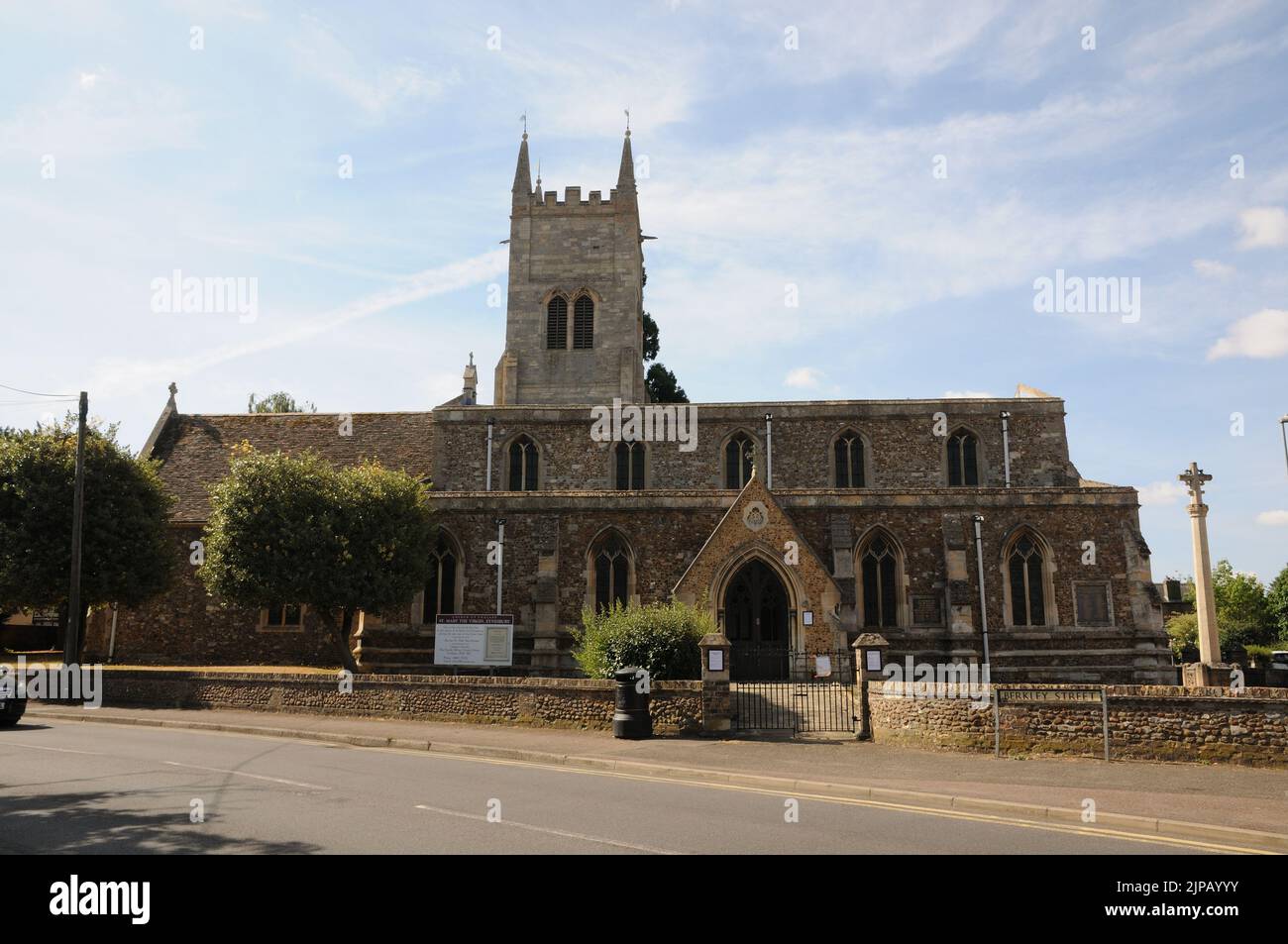 St Mary the Virgin Church, Eynesbury, Cambridgeshire Stock Photo