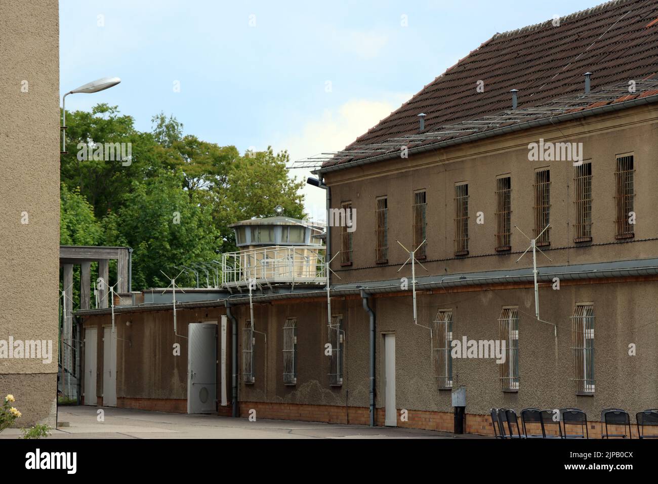 Gedenkstätte STASI-Gefängnis Hohenschönhausen, Deutschland, Berlin Stock Photo