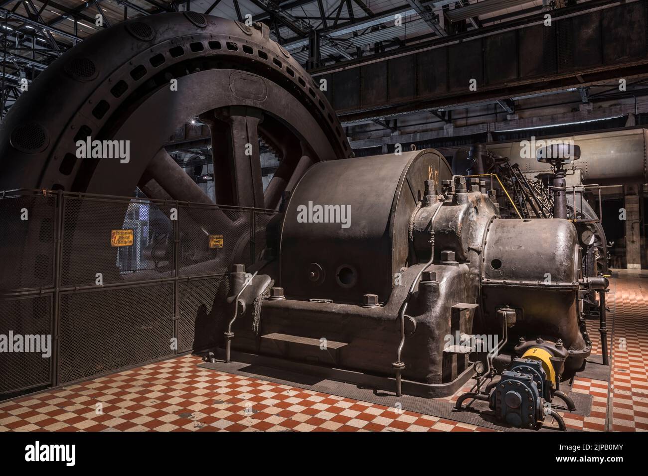 historic machinery in an old steel factory Stock Photo Alamy
