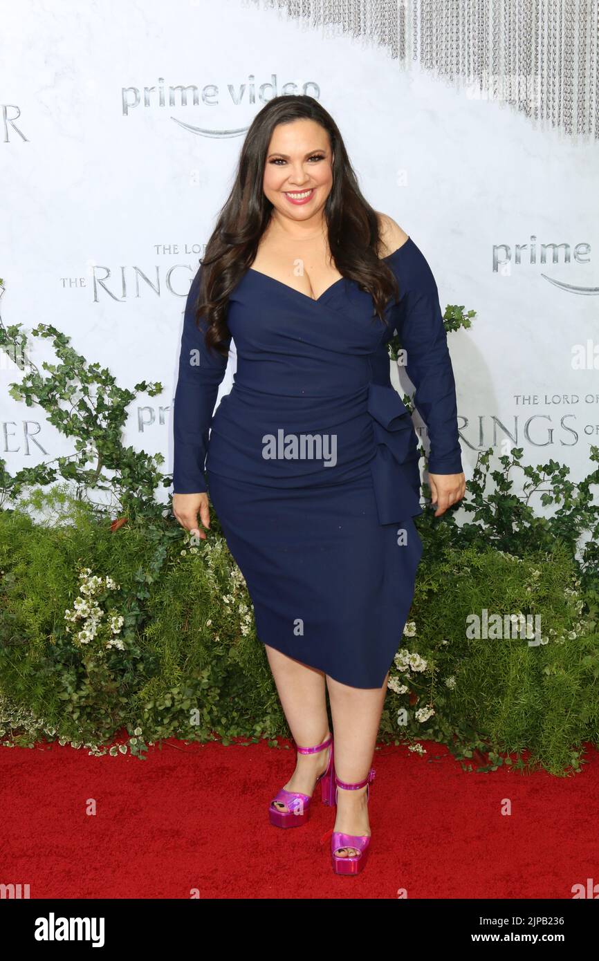 Culver City, USA. 15th Aug, 2022. Gloria Calderon Kellett at the The Lord Of The Rings: The Rings Of Power Premiere Screening at Culver Studios on August 15, 2022 in Culver City, CA (Photo by Katrina Jordan/Sipa USA) Credit: Sipa USA/Alamy Live News Stock Photo
