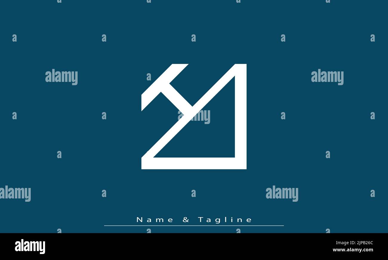 Alphabet letters Initials Monogram logo HV , VH Stock Vector