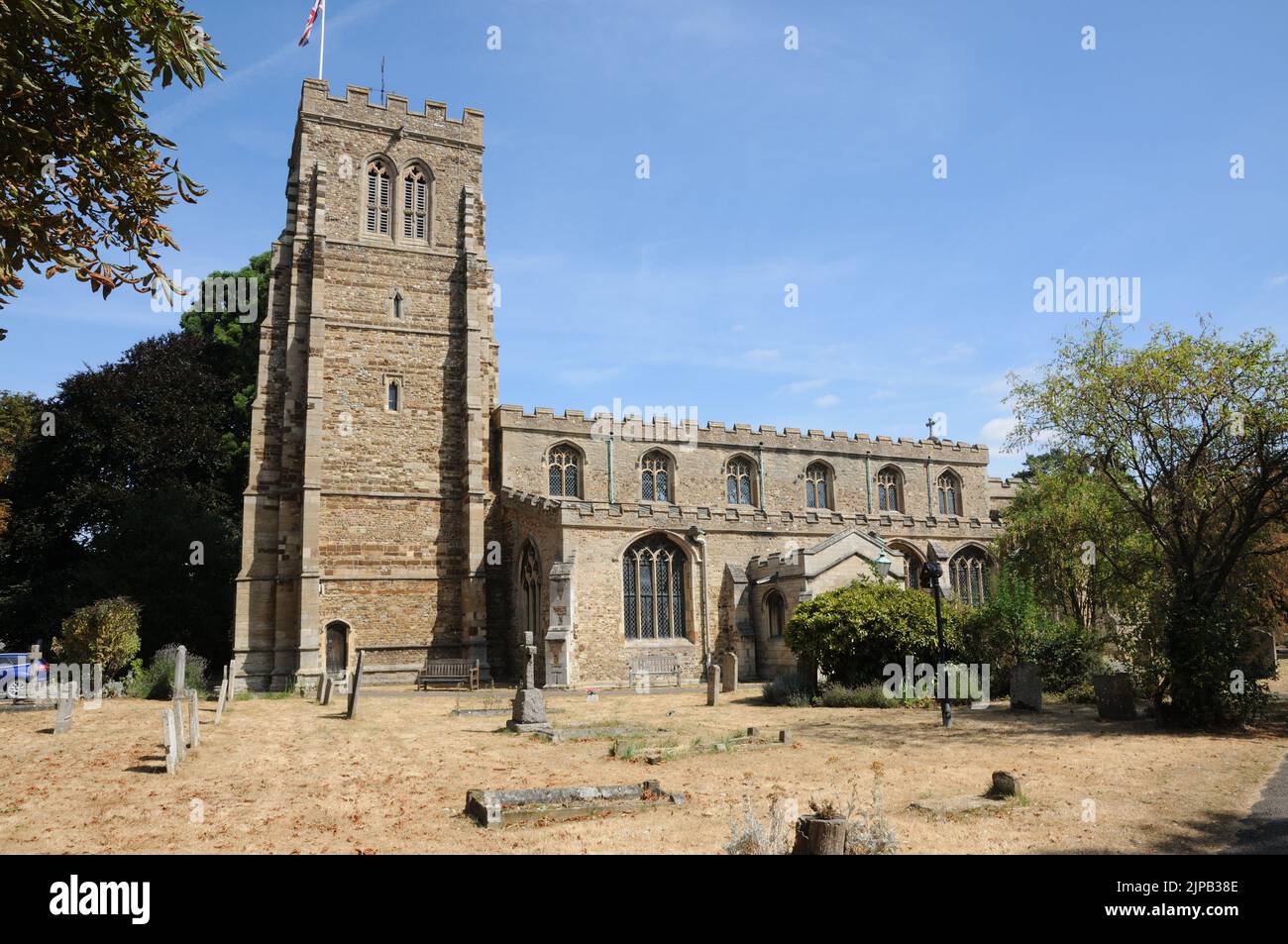 St Mary's Church, Eaton Socon, Cambridgeshire Stock Photo