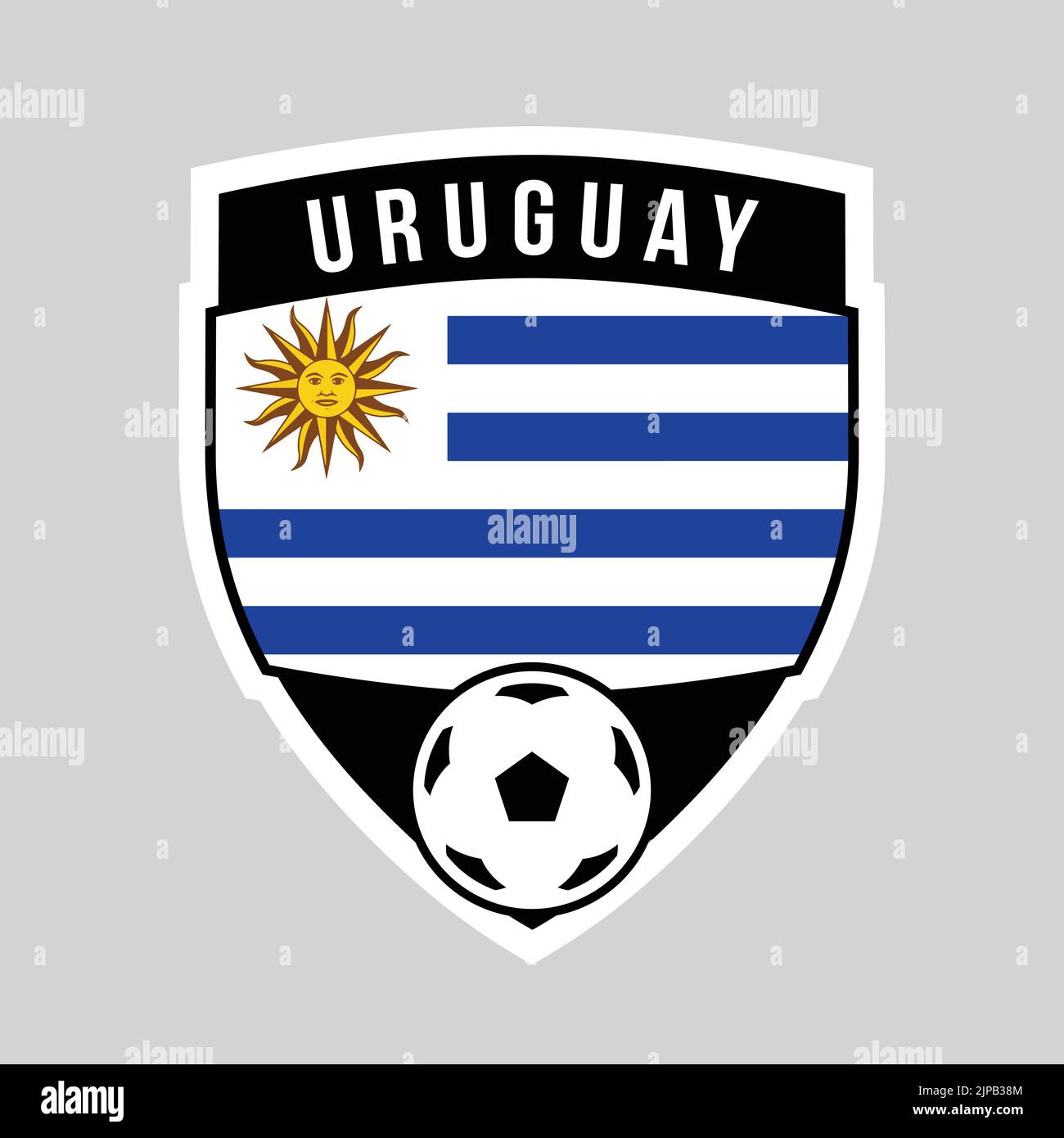 Logo national football team uruguay hi-res stock photography and