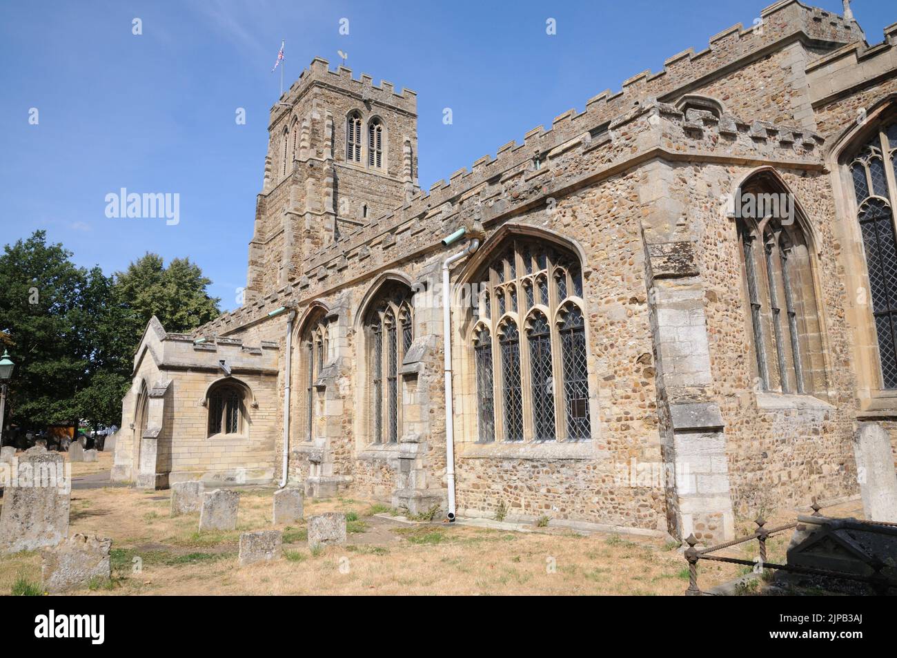 St Mary's Church, Eaton Socon, Cambridgeshire Stock Photo