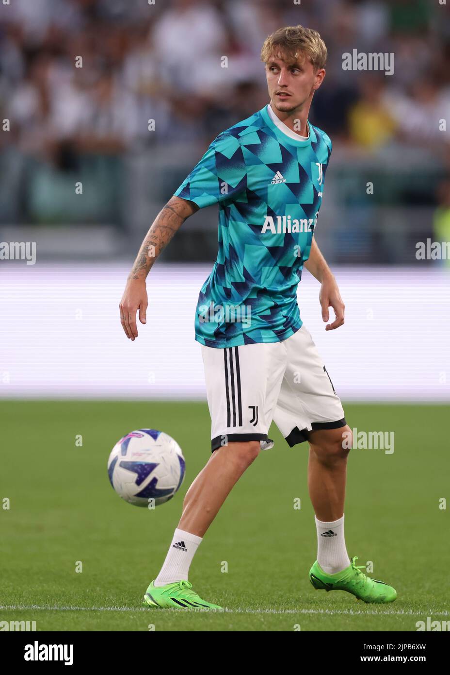 Nicolo Rovella Juventus Fc Looks On Editorial Stock Photo - Stock Image