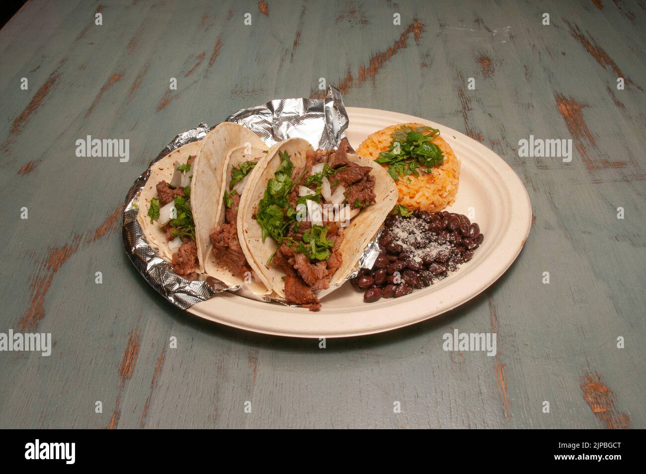 Mexican dish known best as carne asada tacos Stock Photo Alamy