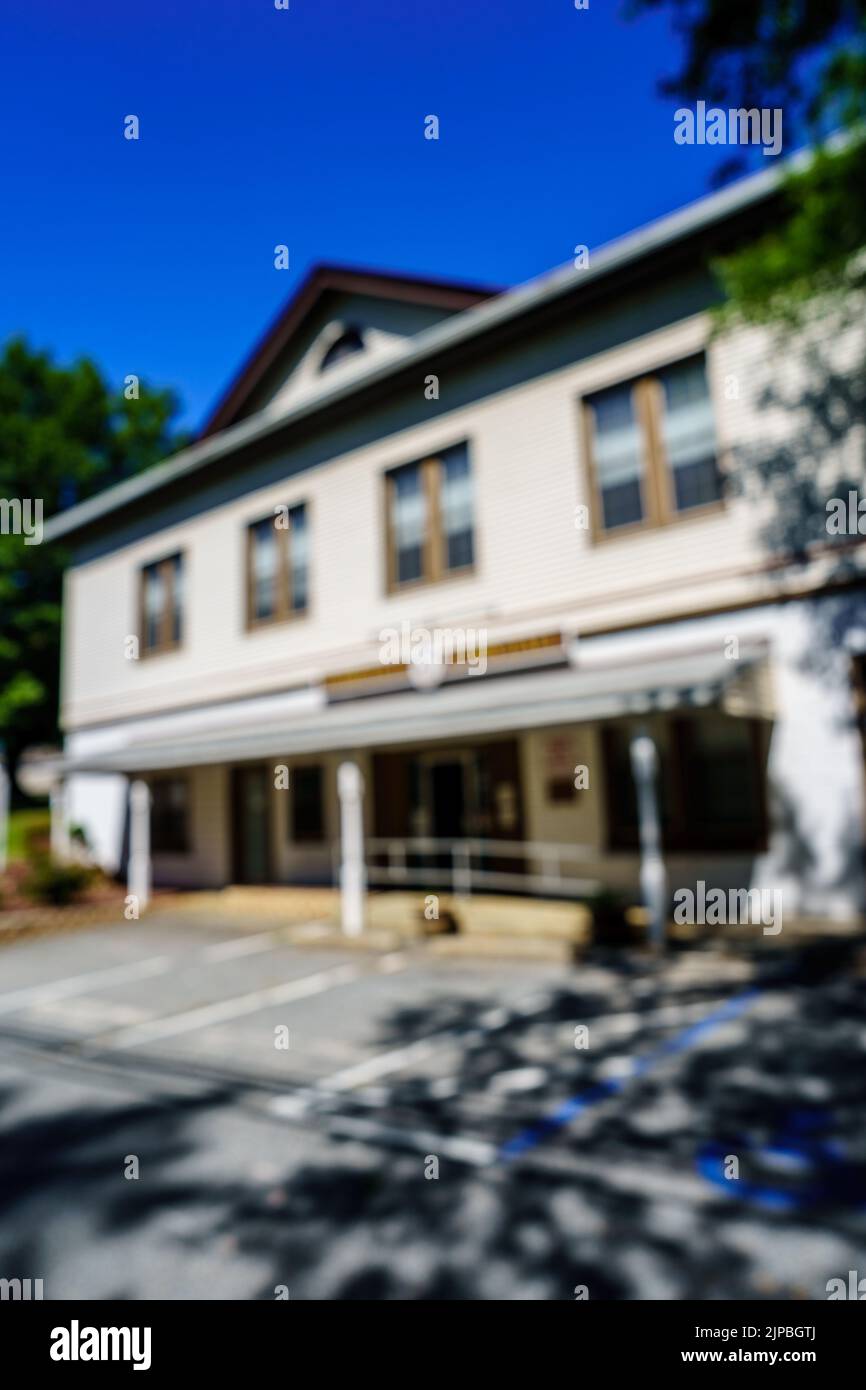 Perryville, MD, USA August 13, 2022 The Perryville Town Hall located