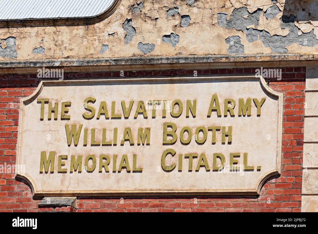 Ballarat Australia /  The former Salvation Army William Booth Memorial Citadel in Albert Street, Ballarat. Stock Photo